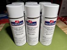 Mohawk lacquer spray cans